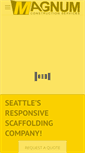 Mobile Screenshot of magnumconstructionservices.com